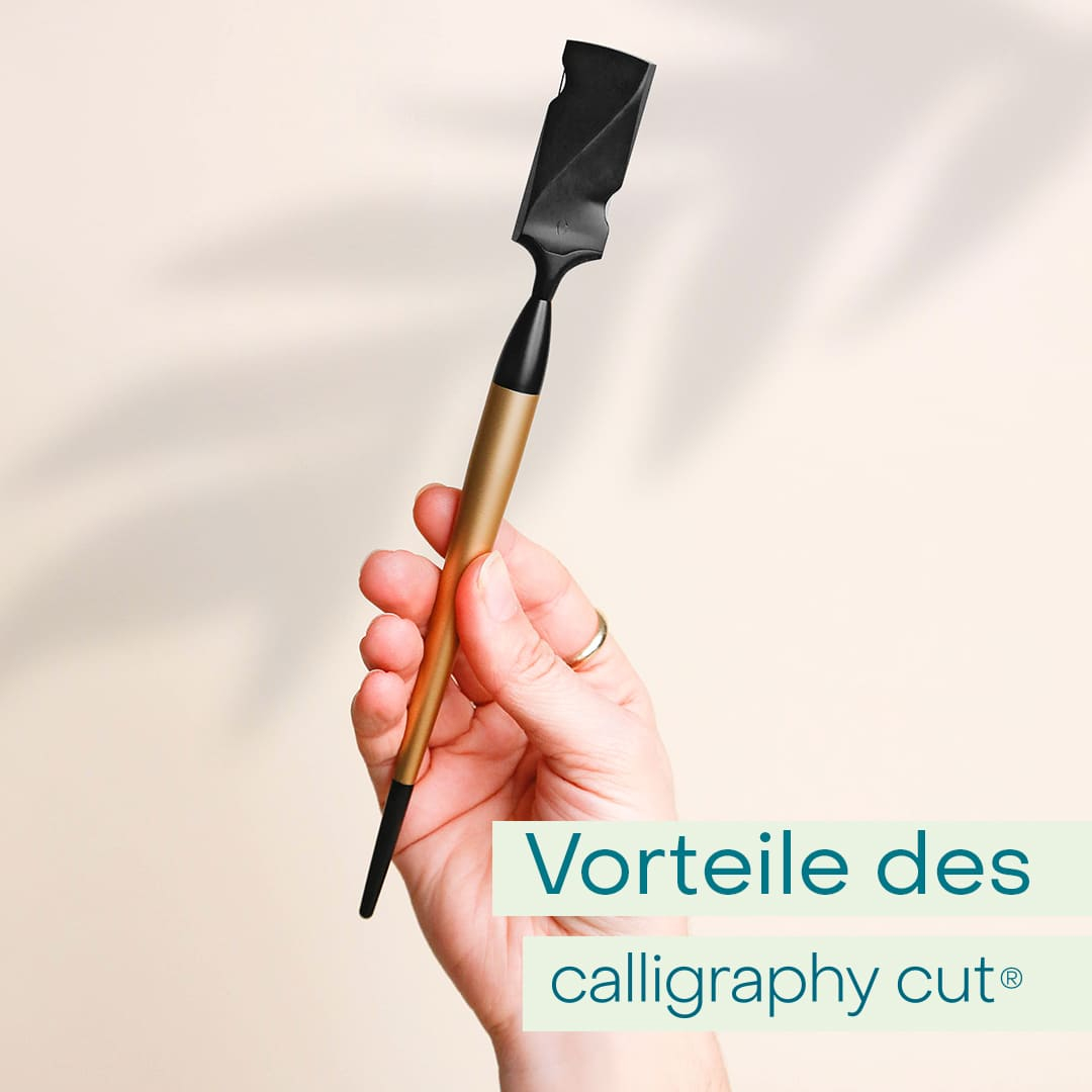 Deckblatt Vorteile Des Calligraphy Cut