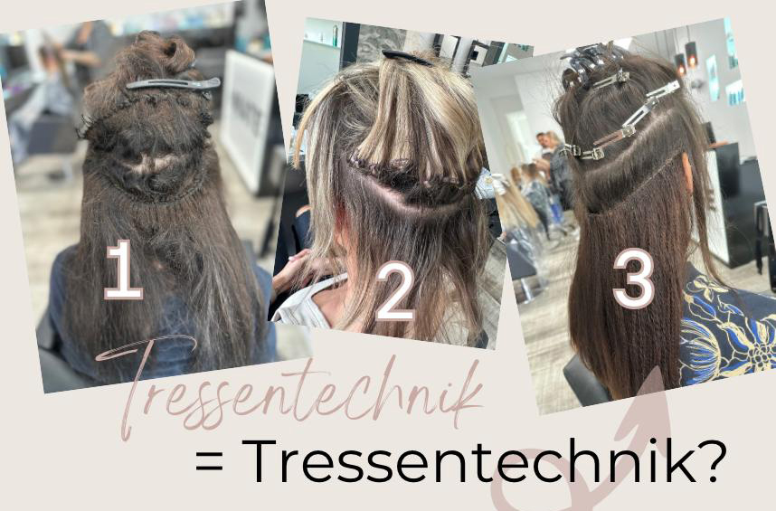 Tressentechniken Grafik